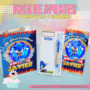 KIT ESCOLAR SONIC