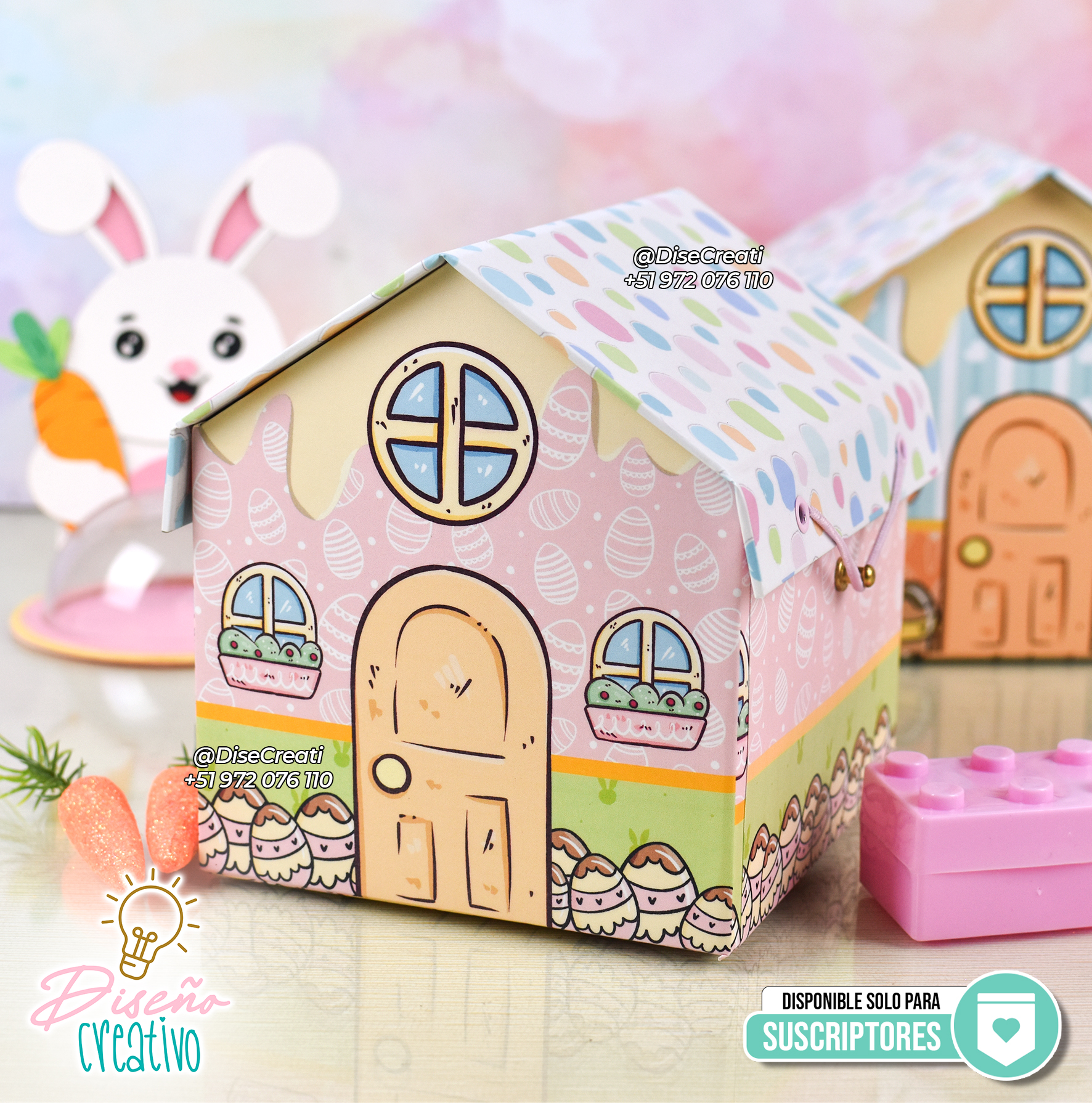 CASITA DE PASCUA ARMABLE