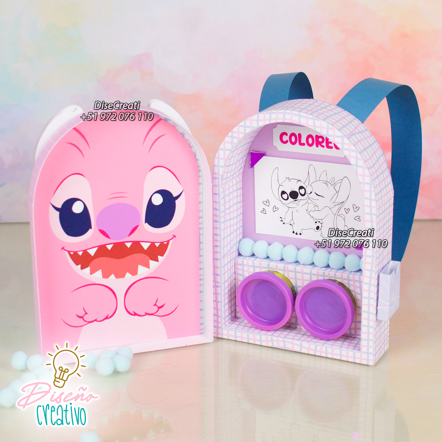 MOCHILA PORTA PINTURA ANGEL