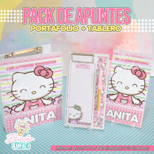 KIT ESCOLAR HELLO KITTY
