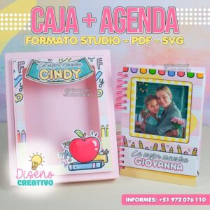 CAJA DE AGENDA MAS AGENDA
