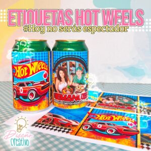 ETIQUETA DE HOT WEELS