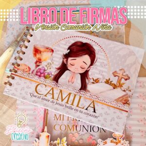 LIBRO DE FIRMAS COMUNIÓN