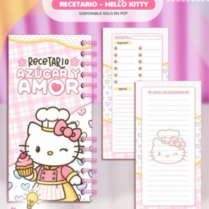 HELLO KITTY RECETARIO