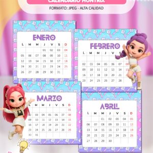 TACO CALENDARIO HUNTRIX