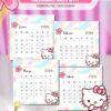 TACO CALENDARIO HELLO KITTY