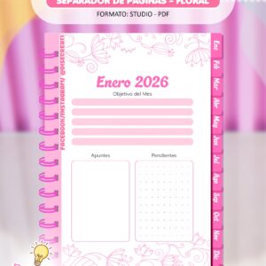 SEPARADOR DE PAGINA FLORAL