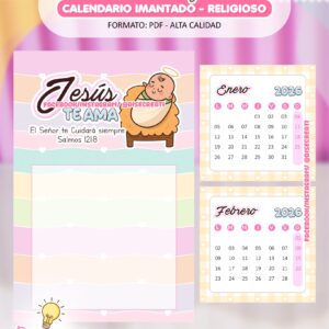 CALENDARIO IMANTADO RELIGIOSO