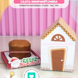 CASA NAVIDEÑA MINI PANETONERA