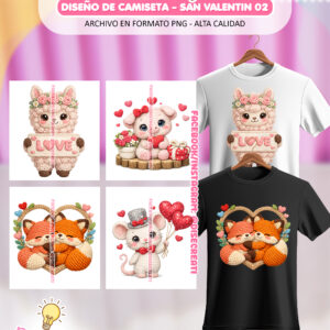 DISEÑO DE CAMISETA SAN VALENTIN 02