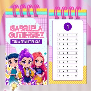 TABLA DE MULTIPLICAR HUNTRIX
