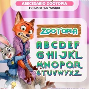 ABECEDARIO ZOOTOPIA