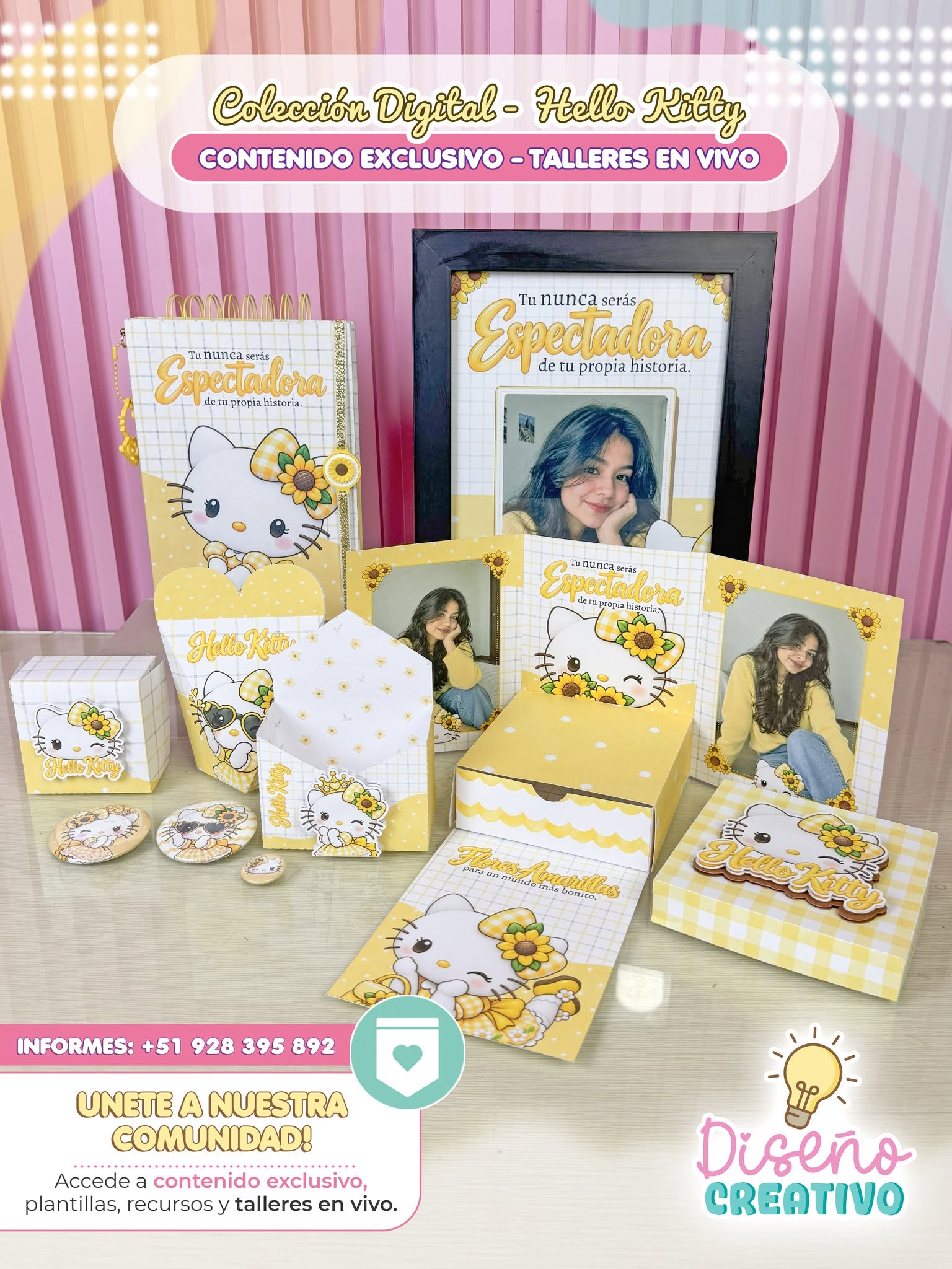 COLECCIÓN FLORES AMARILLAS